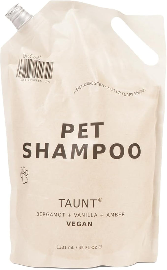 DedCool Pet Shampoo (01 Taunt, Mini 2 oz) Tear-Free, for Sensitive Skin, Hypoallergenic, Dry Skin & Itch Relief, Deodorizing Shampoo & Conditioner for Dogs & Cats, Vegan, Clean, Non-Toxic