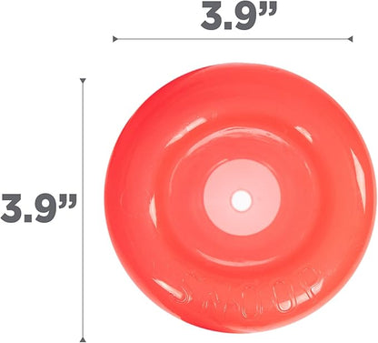 Outward Hound by Planet Dog Lil' Snoop Interactive Treat Dispensing Dog Toy, Small, Red