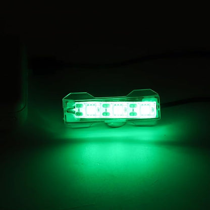 Mini Aquarium Lamp, USB Aquarium Light, LED Desktop Fish Tank Light, Small Decoration Aquarium Light, Aquarium Accessories, Green Light