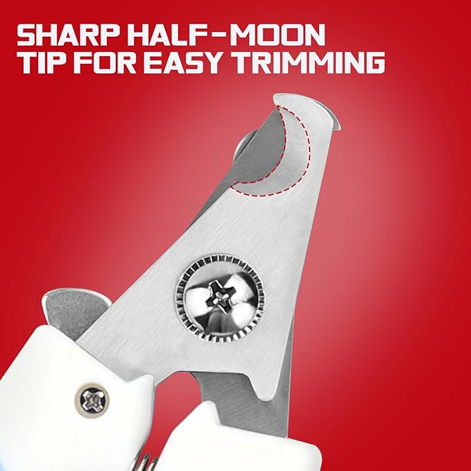 Dog Nail Trimmer - Dog Nail Clippers for Large Dogs with Safety Guard Professional Dog Nail Care to Prevent Over Cutting
