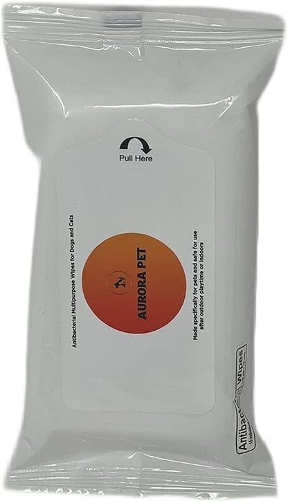 Aurora Pet Bundle Pack (3) Superfood Cod Crisps Cod & Strawberry Dog Treats with AuroraPet Wipes