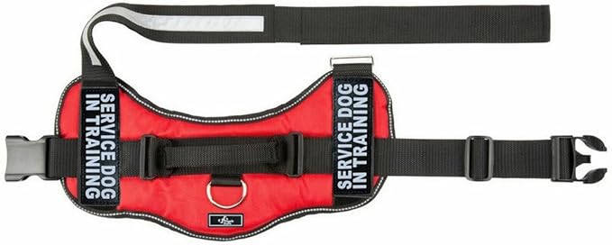 Doggie Stylz Service Dog in Training Harness with Removable Saddle Bag Backpack Harness Carrier Traveling Bag. 2 Patches. Please Measure Dog Before Ordering