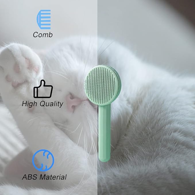 Slicker Dog Brush Multifunction Cat Grooming Brush Comfortablecomfortable Pet Slicker Comb for Pet Dog Cat Deshedding Grooming Massage