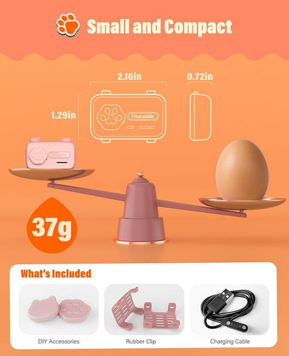 GlocalMe PetPhone GPS Tracker for Dog and Cat, AI Health Alerts and Two-Way Call, Real Time Tracking and Virtual Fence, Pet Tracker with 6 Advanced Location Technologies, Unlimited Range (Pink)