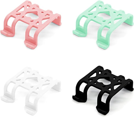 4Pcs Dog GPS Trackers Rubber Clip Compatible with Tractive GPS, Soft Pet Location Trackers Clips, Replacement Rubber Attachment Clips for Pet