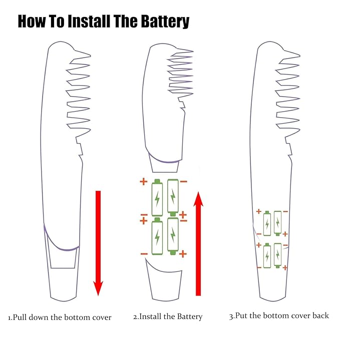 Cat Brush for Shedding - Electric Adjustable Dogs Comb, Comb and Trim 2-In-1 Pet Hair Removal Tool, Suitable for Detangling Tangled Hair on Cats and Dogs (3 Pcs)