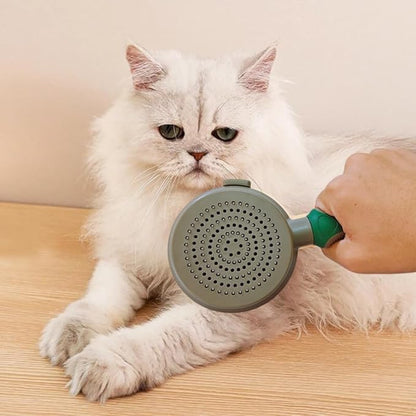 Pet Brush with MASSAGE FUNCTION, Dog Brush, Cat Brush,Retractable Double-Sided Pet Brush, Remove Brushed Pet Hair with One Click, Dog Grooming Kit