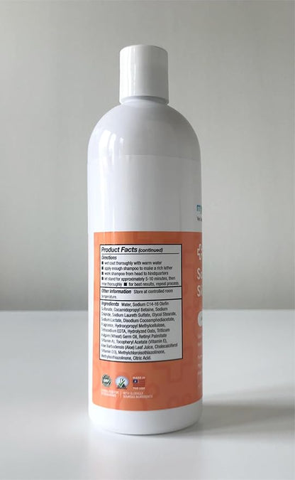 MySimplePetLab Soothing Skin Wash, Dog Shampoo for Itching, Relief for Itchy, Dry, Sensitive Skin, Gentle Formula, Moisturizes, Aloe and Oatmeal, Pina Colada Scent