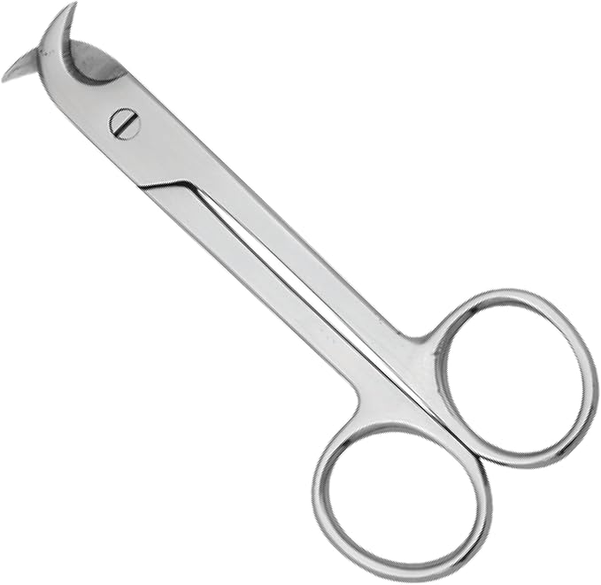 4.5" Dog Nail Scissors  Stainless Steel Clippers and Trimmers for Pets | Professional Grooming Tool for Precise and Safe Nail Trimming