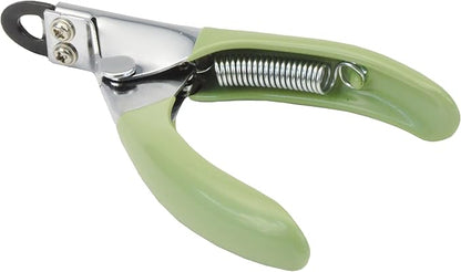 Coastal Pet - Safari Guillotine Dog Nail Trimmer - Double-Bladed Guillotine Style Dog Nail Trimmers - Owner-Friendly Vinyl Grip - for Medium to Large Dogs - Large (5" L x 3" W)