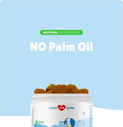 10 in 1 Multivitamin for Dogs - Glucosamine Chondroitin for Joint Support + Digestive Enzymes & Probiotics - Cod Liver Oil & Vitamins with Coq10 for Skin & Heart Health, Gut & Immune Support