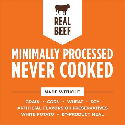 Instinct Raw Boost Mixers Freeze Dried Dog Food Toppers for Dry Food, Grain Free Dog Food Toppers with Beef for Dogs - Multivitamin for Adults 7+, 12.5 oz