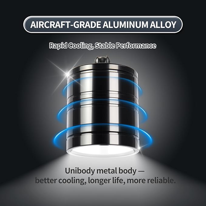 UPETTOOLS Clip On Aquarium Light, Fish Tank Spotlight with 3 Light Colors ，Adjustable Light Head, for Small Medium Planted Freshwater Tank