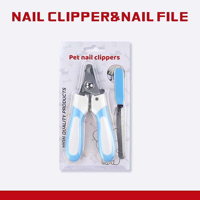 Dog Nail Trimmer - Dog Nail Clippers for Large Dogs with Safety Guard Professional Dog Nail Care to Prevent Over Cutting