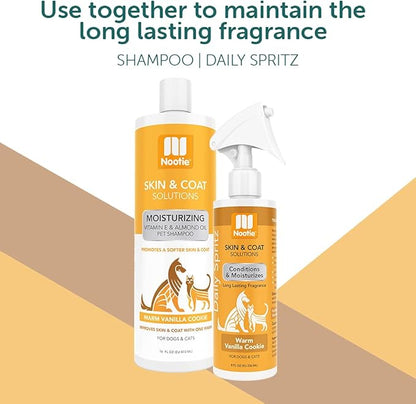 Nootie - Pet Shampoo for Sensitive Skin - Revitalizes Dry Skin & Coat - Natural Ingredients - Gentle Dog Shampoo - Cleans & Conditions,16 oz