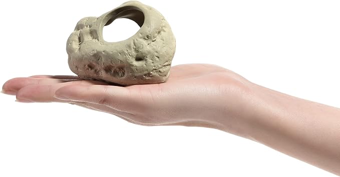 ALEGI Aquarium Decoration Rock Caves, Betta Fish Tank Accessories Hideout, Cichlid Stackable Cave Hiding (Small & Medium & Large)