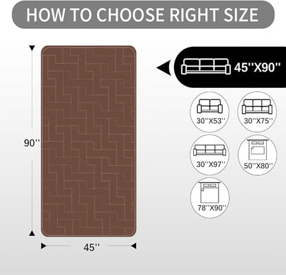 fuguitex Waterproof Dog Bed Cover Couch Cover for Pet Anti-Slip Cat Mat Pet Pad Blanket for Sofa Chair Recliner Bed Furniture Protrctor