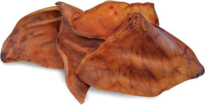 EcoKind Healthy Pig Ears for Dogs | 10 Ears | High Protein Pig Ear, Rawhide Free Dog Chews, Natural Dog Treats, Thick Cut, Long Lasting, No Preservatives, Hormones & Additives