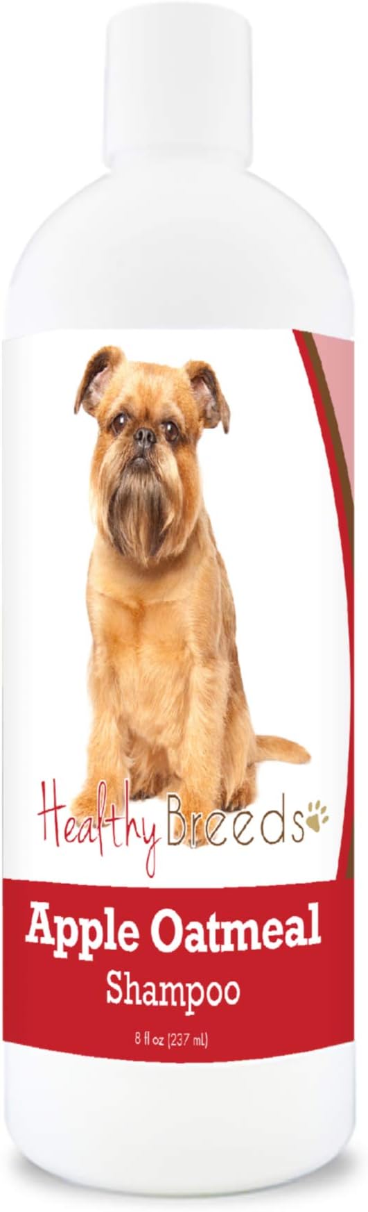 Healthy Breeds Brussels Griffon Apple Oatmeal Dog Shampoo - All Natural, Tearless & Hypoallergenic Cleanser & Conditioner - Best for Dry, Itchy or Irritated Skin - 8 oz