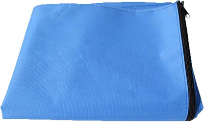 Dog Crate Cover Waterpoof Blue Pet Kennel Covers for Puppy Cat Indoor Outdoor Fit for 1 Door Wire Crate, 43.31x28.74x37.40 Inch