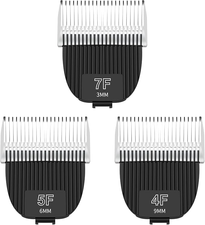 4F+5F+7F Flash Clipper Professional Detachable Replacement Bladesï¼_ompatible with Kenchii Flash Clipper Blade,3 Pack