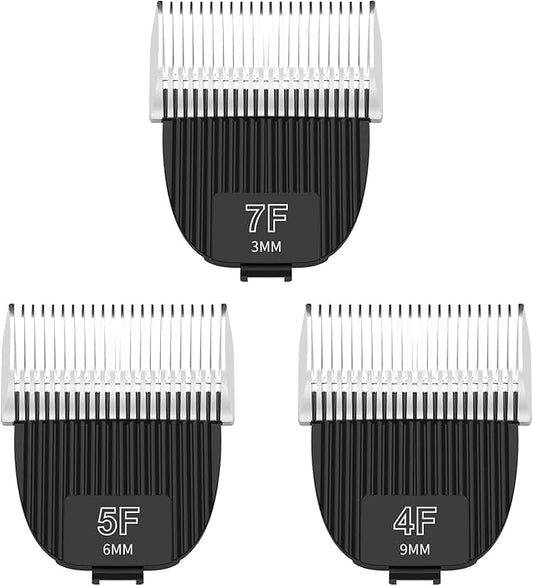 4F+5F+7F Flash Clipper Professional Detachable Replacement Bladesï¼_ompatible with Kenchii Flash Clipper Blade,3 Pack