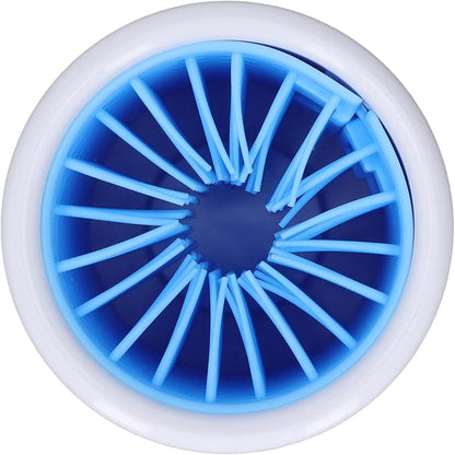 Dpofirs Pet Washer, Automatic USB Rechargeable Soft Brushes Portable Dog Foot Cleaner for Small Medium Dogs