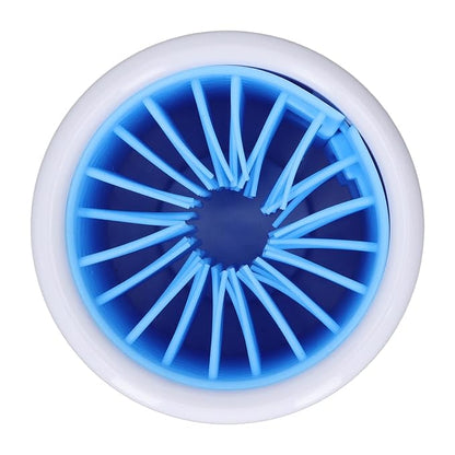 Dpofirs Pet Washer, Automatic USB Rechargeable Soft Brushes Portable Dog Foot Cleaner for Small Medium Dogs