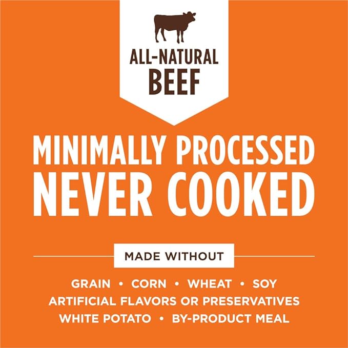 Instinct Raw Boost Mixers Freeze Dried Dog Food Toppers For Dry Food, Grain Free Dog Food Toppers with Beef For Dogs, 14 oz