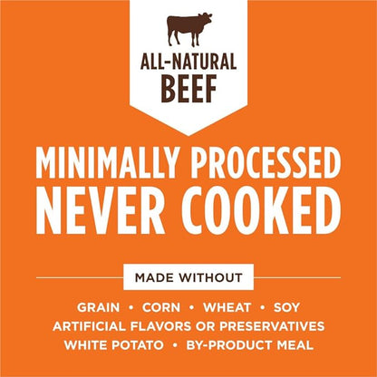 Instinct Raw Boost Mixers Freeze Dried Dog Food Toppers For Dry Food, Grain Free Dog Food Toppers with Beef For Dogs, 14 oz