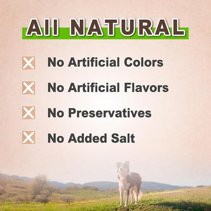 AFreschi Turkey Tendons for Dogs, USA-Sourced, Healthy Dog Treats, Rawhide-Free Puppy Chews, All Natural, Hypoallergenic Dog Treats, Classic Series, Turkey Tendon Wrapped Brown Rice Stick, 3.5 oz Pack