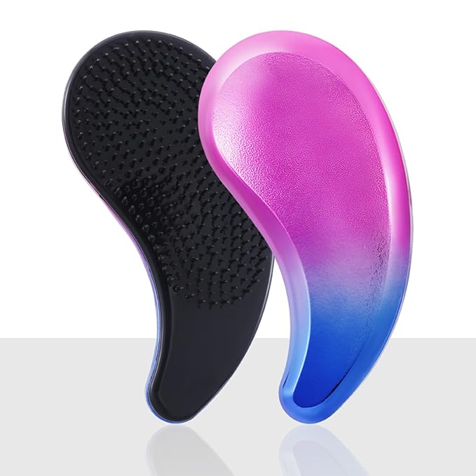 Small Dog Brush- Grooming Tool for Teddy, Yorkies, Maltese, Shih Tzu, Chihuahua - Puppy Hair Brush (Gradient Color)