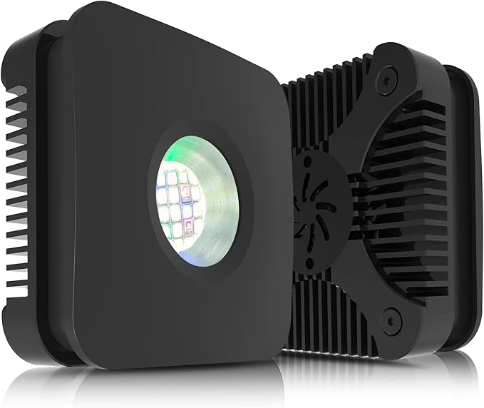 Lominie Aquarium Plant Light 30W Freshwater LED Aquarium Light Full Spectrum with Remote Control for Refugium Shrimp Tropical Fish Tank