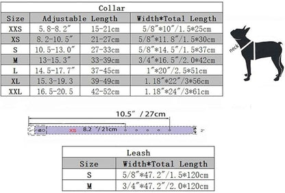 Diamond Dog Collars for Small Dogs, Rhinestone Puppy Collars with Leash, Sparkly Bling Jeweled Crystal Cat Collars for Girls Female XXS XS Small Medium Large Dogs Black XXS