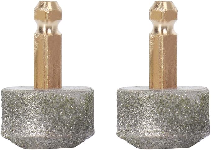 Mipcase 2pcs Dog Nail Replacement Heads Electric Nail Grooming Tool Spare Grinding Wheels Pet Toenail Paws Care