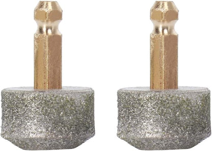 Mipcase 2pcs Dog Nail Replacement Heads Electric Nail Grooming Tool Spare Grinding Wheels Pet Toenail Paws Care