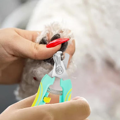 Dog & Cat Pets Pet Nail File, Dog & Cat Nail Clippers and Trimmers, Dog & Cat Nail Trimmers, Pet Nail Clipper with Safety Lock to Avoid Over Cutting, Perfect Grooming Tool