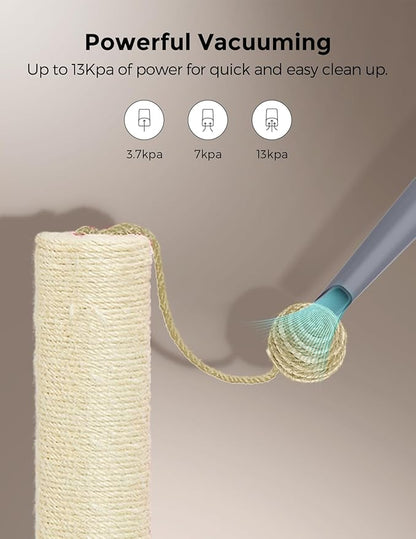 Dog Grooming Kit, FurEase Dog Grooming Vacuum with Dog Clippers for Grooming, 13000Pa Powerful Dog Vacuum for Shedding Grooming with 5 Pet Grooming Tools