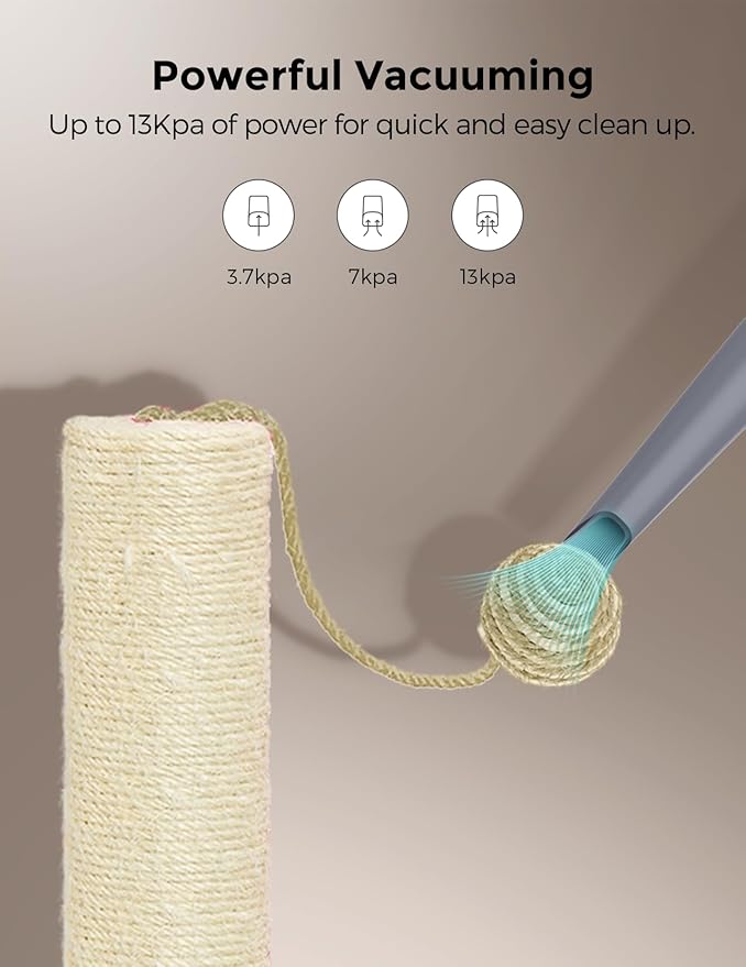 Dog Grooming Kit, FurEase Dog Grooming Vacuum with Dog Clippers, 13000Pa Powerful Pet Grooming Vacuum with 5 Pet Grooming Tools, 2.8L Dust Cup, Dog Vacuum for Shedding Grooming