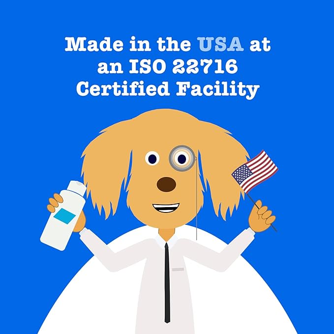 Sulfate-Free Dog Grooming Shampoo, Safe for Sensitive Skin, Deodorizes Coat for Long Lasting Freshness, Hypoallergenic Formula, Hydrates Coat and Skin, Reduces Itch, Made in The USA, 13.5 oz.