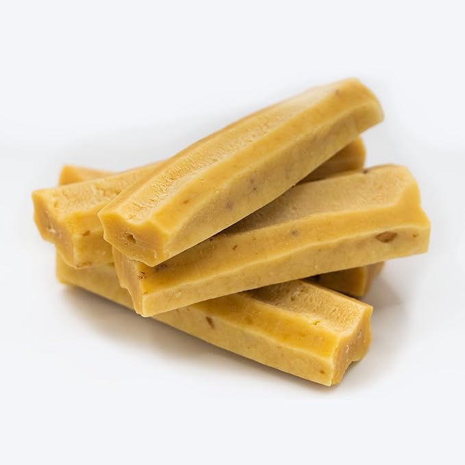 EcoKind Premium Gold Yak Cheese Himalayan Dog Chews, Dog Treats Large Breed, All Natural, High Protein Dog Chew, Bacon, Large - 20+ Chews (5 lbs)