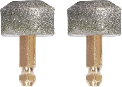 Mipcase 2pcs Dog Nail Replacement Heads Electric Nail Grooming Tool Spare Grinding Wheels Pet Toenail Paws Care