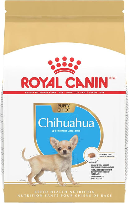 Royal Canin Breed Health Nutrition Chihuahua Puppy Dry Dog Food, 2.5 lb Bag