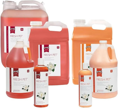 Dog Grooming Pro Fresh Pet Shampoo Conditioner Cologne Mist or Waterless Shampoo (Shampoo - 2.5 Gallon)