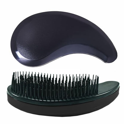 Puppy Brush, Soft Dog Brush for Grooming, Puppy Hair Remover Brush Comb, Grooming Tool for Poodles, Teddy, Yorkies, Maltese, Shih Tzu, Chihuahua, Black