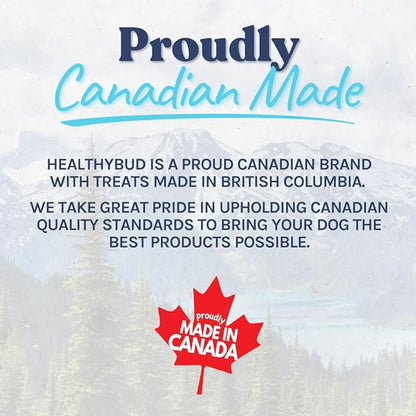 healthybud Hip and Joint Dog Treats - Glucosamine Soft Beef Liver Bites for Senior Dogs, Arthritis Support 14.1oz