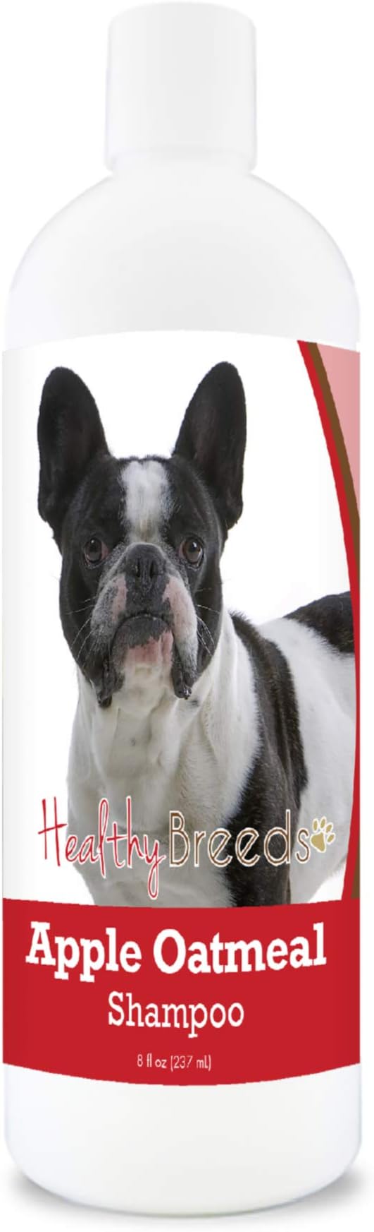 Healthy Breeds French Bulldog Apple Oatmeal Dog Shampoo - All Natural, Tearless & Hypoallergenic Cleanser & Conditioner - Best for Dry, Itchy or Irritated Skin - 8 oz