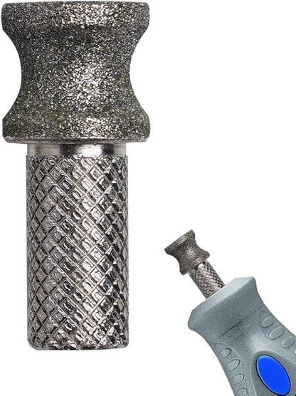 Diamond Dog Nail Grinder Bits for Rotary Tool-1/8'' Dog Nail Grinder Attachment-Pet Nail Grinder Bit Work for Animals Nail Care (XX Large K)