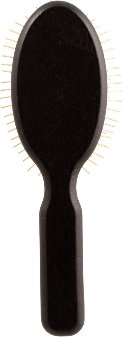 Chris Christensen 35mm Pin Dog Brush, Gold Series, Groom Like a Professional, 30% More Gold-Plated Stainless Steel Pins, Perfect for Fragile Coats, Ground and Polished Tips, Made in Germany