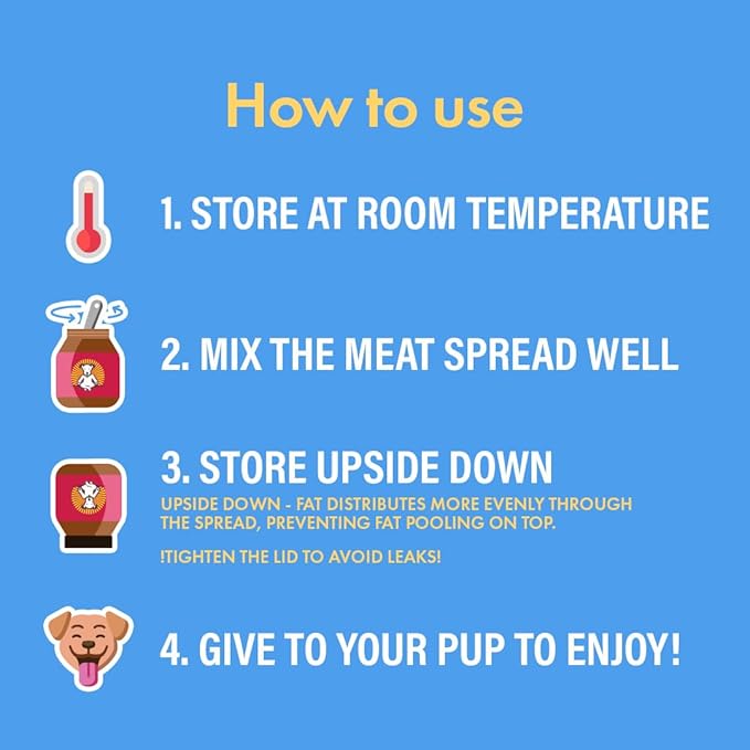 Visionary Pet Foods Salmon Meat Spread - Healthy Dog Treat - Alternative to Dog Peanut Butter, Xylitol Free, No Sugar and Filler Free - Use on Dog Lick Mat, Food Mixer, Pill Pockets - 10oz